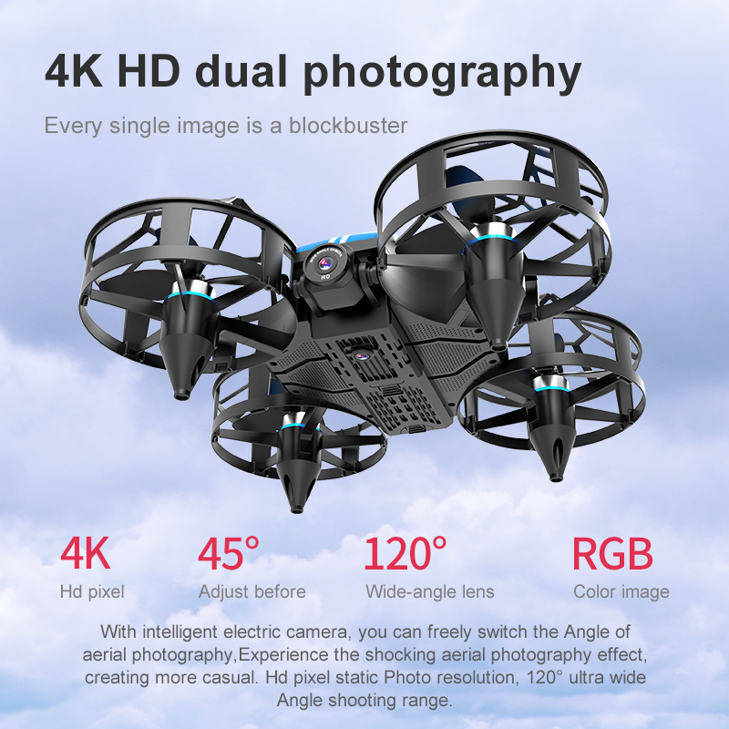 Nuevo Mini Drone 812PRO profes - Drone Power Bank reseña y precio